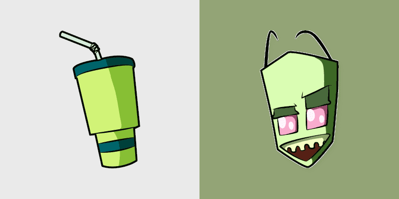 Cute Cursor - Invader Zim Almighty Tallest Red