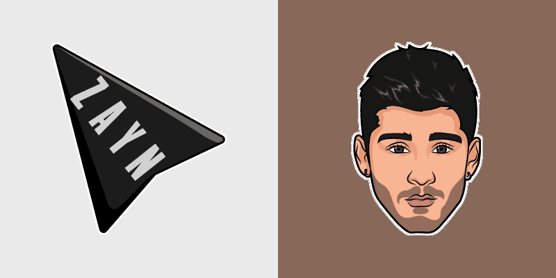 Custom Cursor for Zayn Malik