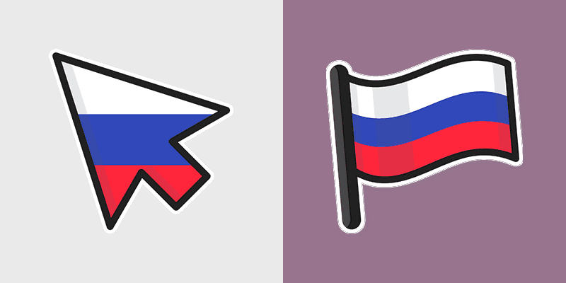Russia Flag