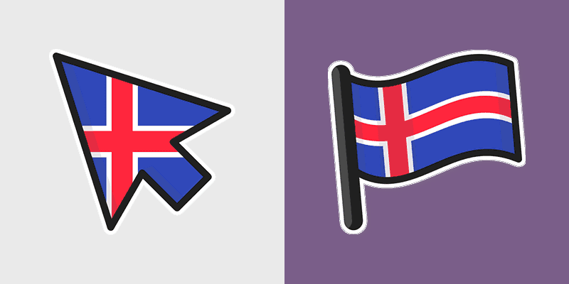 Iceland Flag