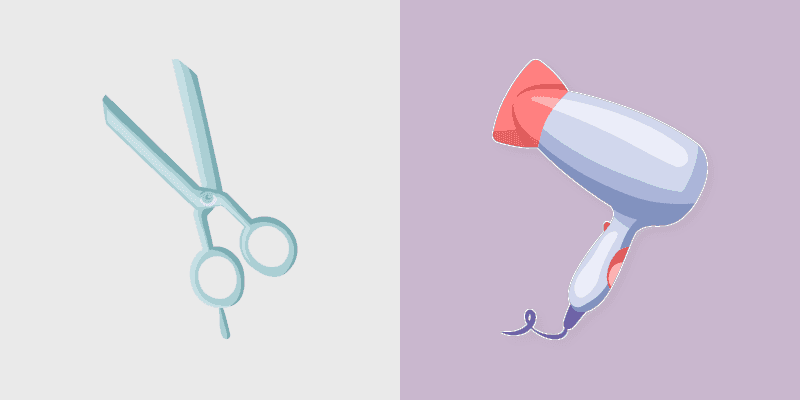 Cute Cursor Pack - Stylish Hairdresser Mouse