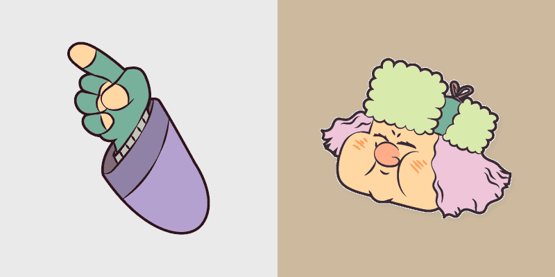 Custom Cursor Joan - Teen Titans Go Pack