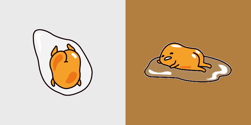 Gudetama Cute Cursor Pack