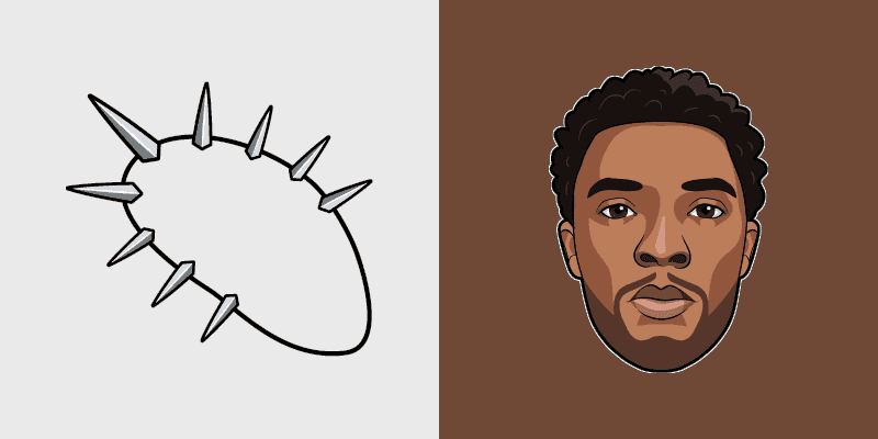 Black Panther T'Challa Boseman Custom Cursor