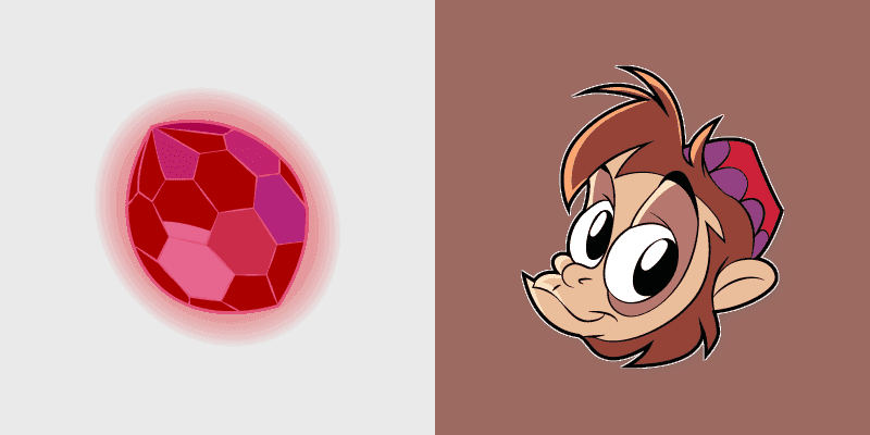 Aladdin Abu Cute Mouse Cursor Pack