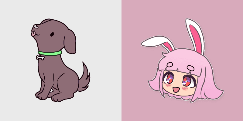 Yuni and Puppy