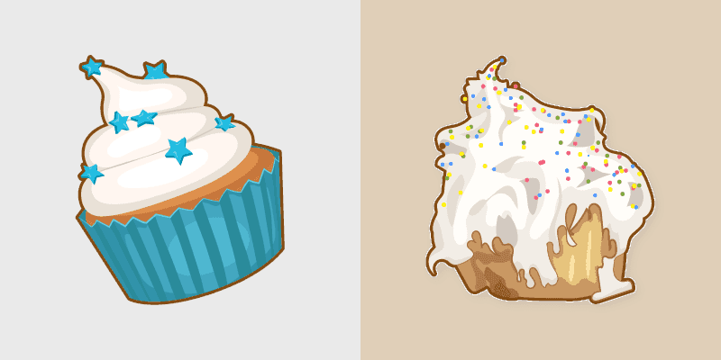 Custom Cursor Cupcake Collection