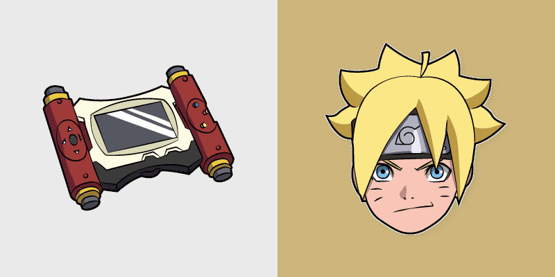 Custom Naruto Boruto Cursor Pack