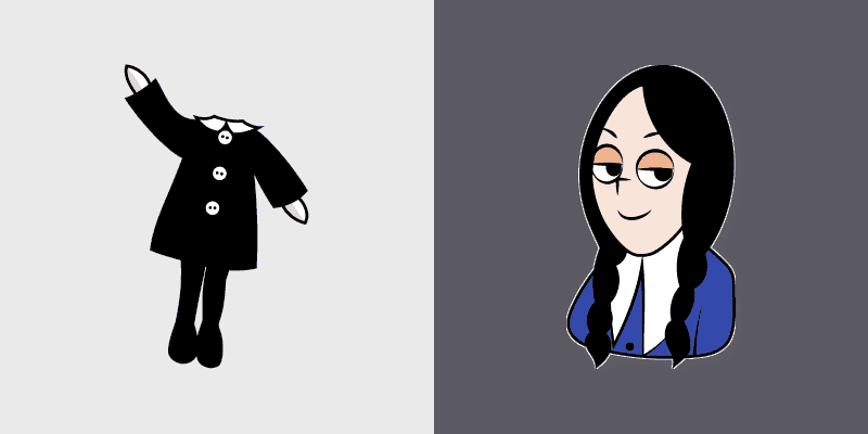 Custom Cursor Addams Family Collection