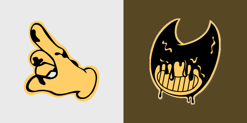 Custom Cursor Bendy and the Ink Machine