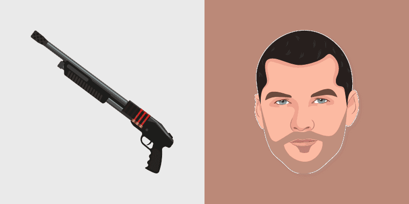 Custom Cursor Pack - Terminator Marcus Wright & Remington 870