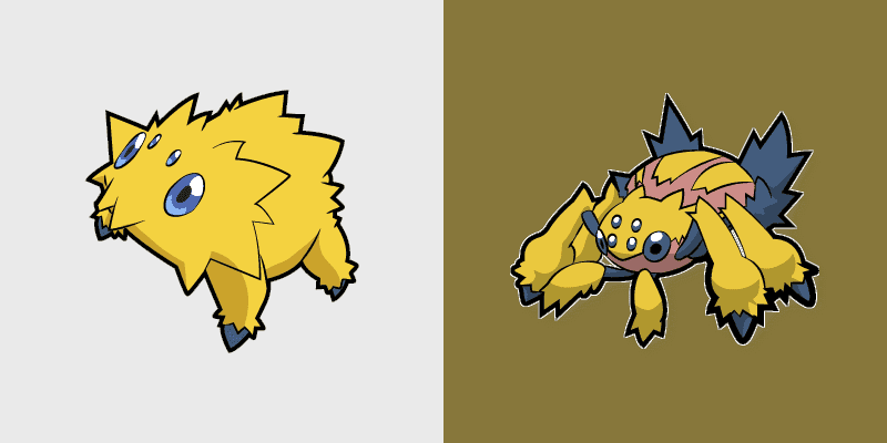 Joltik and Galvantula