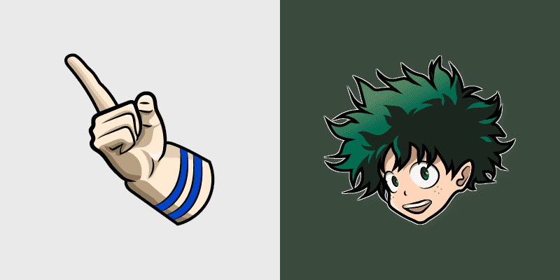 Amazing Cursor Pack - Izuku Midoriya