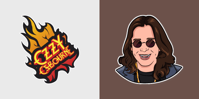 Custom Cursor Pack - Ozzy Osbourne