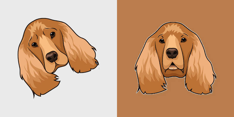 Cute Cursor Pack - English Cocker Spaniel