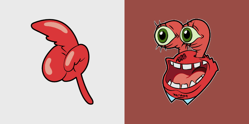 Cute Krabs Cursor Pack