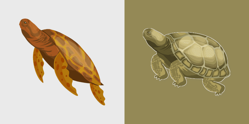 Turtle Tale Cursor Pack