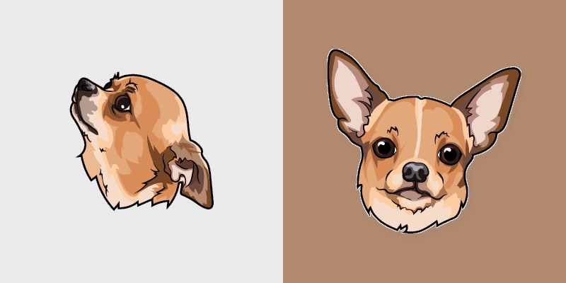 Cute Chihuahua Cursor Pack