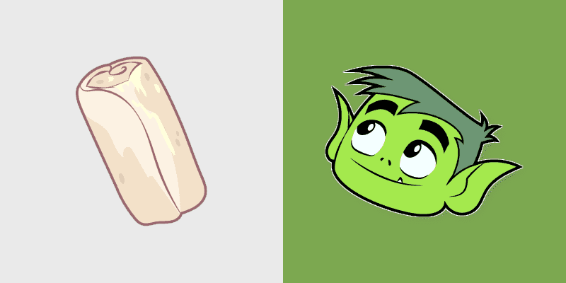 Custom Cursor Pack - Teen Titans Go Beast Boy