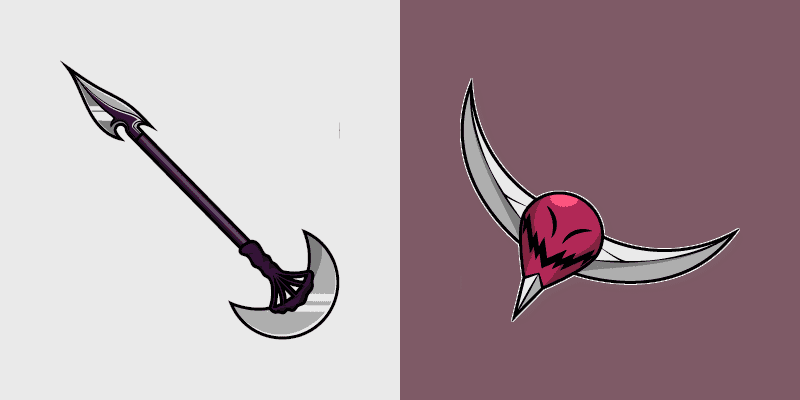 The Cute Cursor Pack: Galand & Halberd