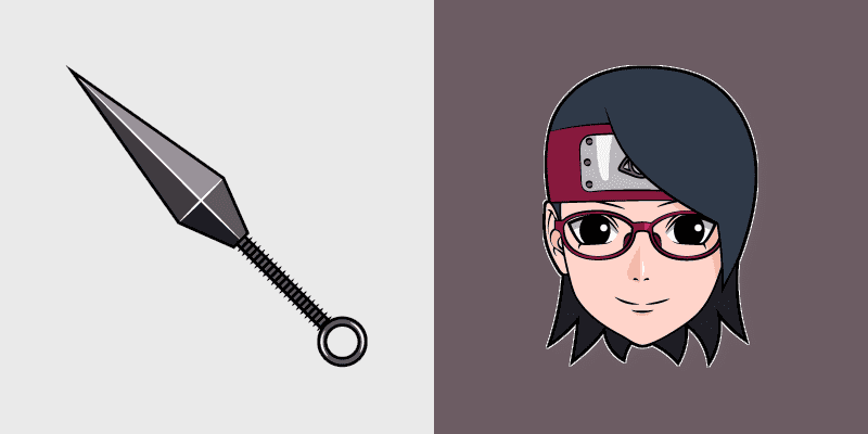 Cute Uchiha Cursor Pack