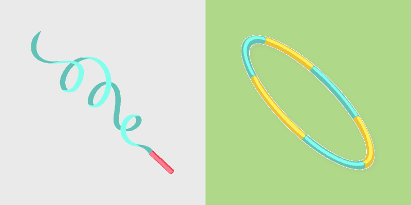 Elegant Cursor Pack for Gymnastics