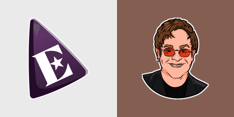 Elton John Custom Cursor Pack