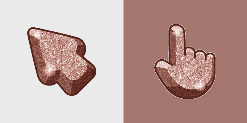 Rose Gold Glitter