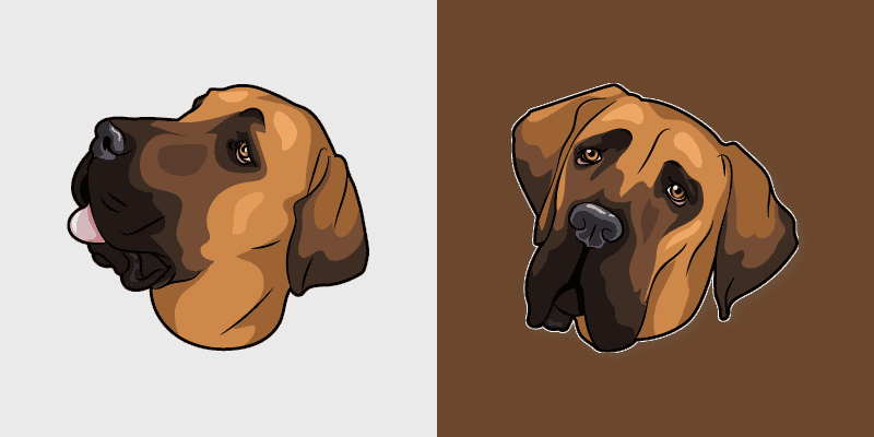 Custom Cursor Pack - Great Dane
