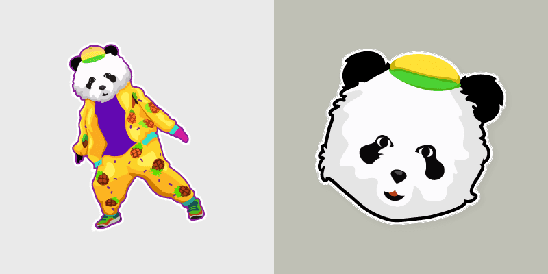 Cute Cursor Pack - Just Dance Panda Edition