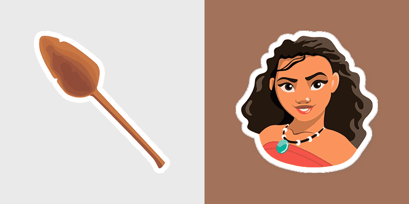 Moana & Oar