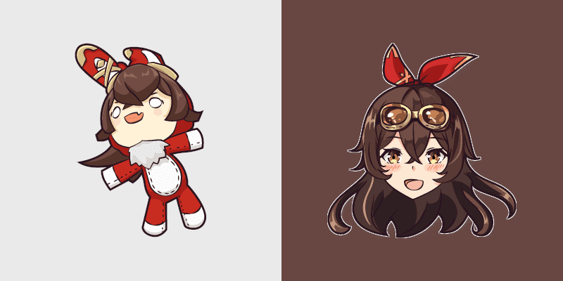 Genshin Impact Cute Custom Cursor Pack