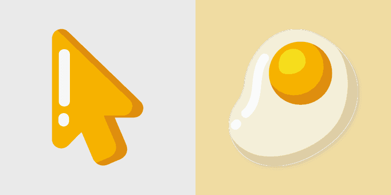 Cute Cursor Egg Pack