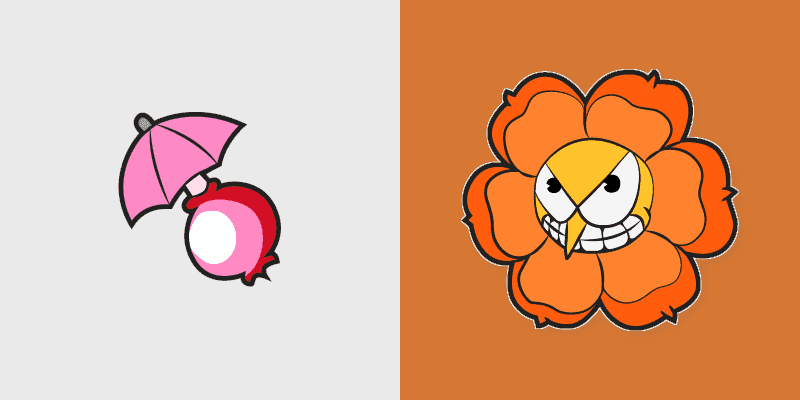 Cuphead Cagney Carnation Mouse Cursor Pack