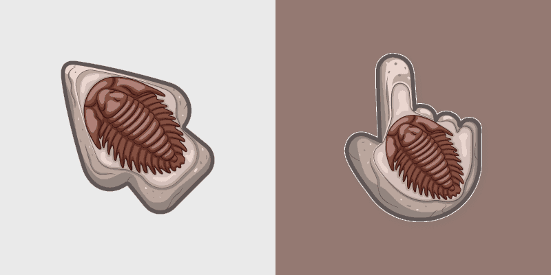 Cute Trilobite Cursor Pack