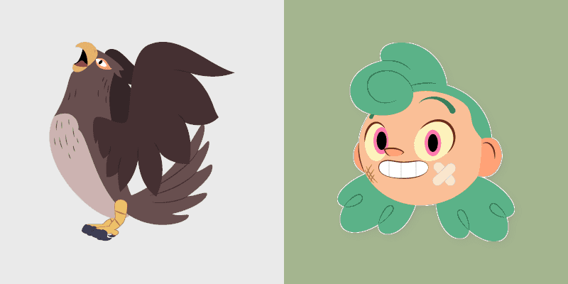 Custom Nikki and Timothy Cute Cursor Pack