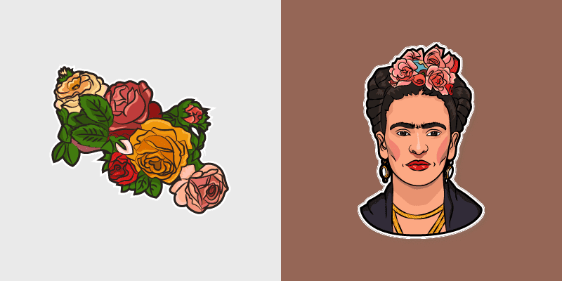 Custom Cursor FridaKahlo