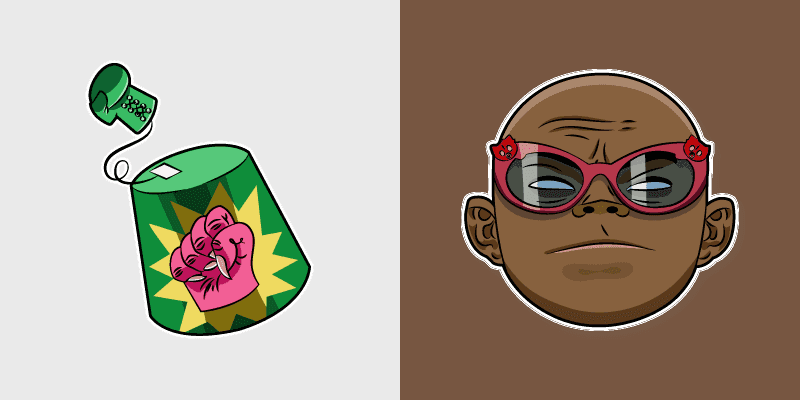 Gorillaz Custom Cursor Pack
