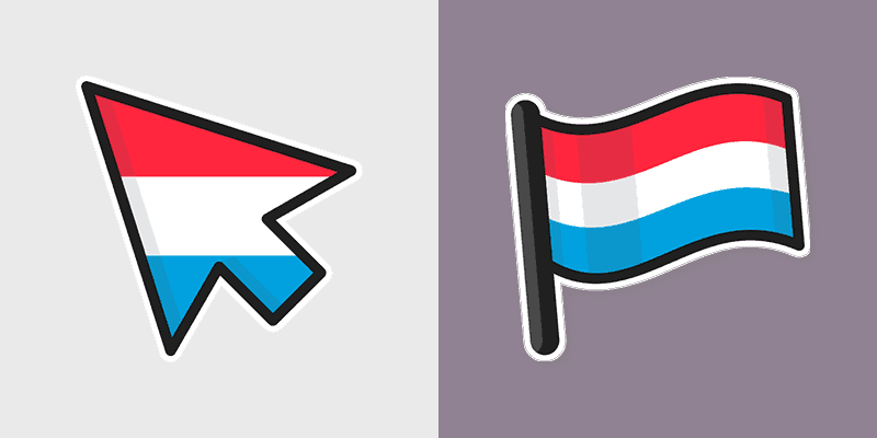 Luxembourg Flag