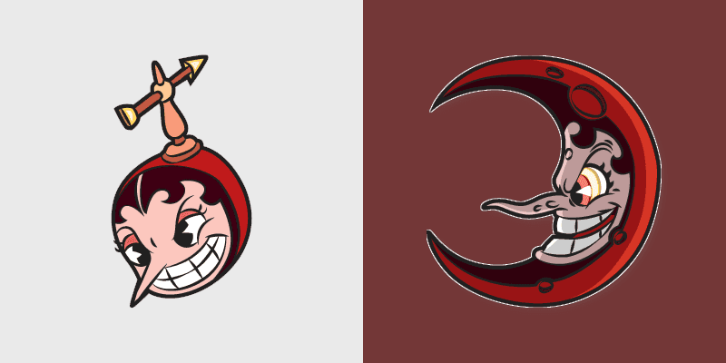 Cute Cursor Pack Cuphead Hilda Berg