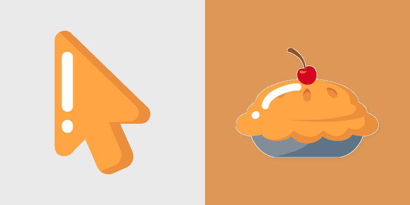 Cute Cursor - Minimal Cherry Delight