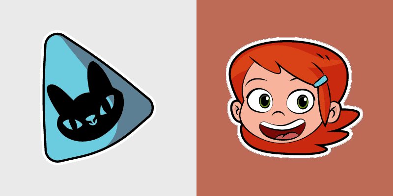 Cute Cursor - Gwen Tennyson Cat Print