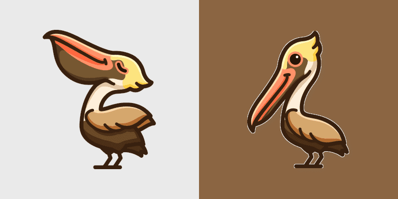 Inspired by the Graceful Brown Pelican