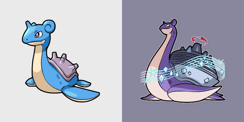 Cute Cursor Lapras Pack