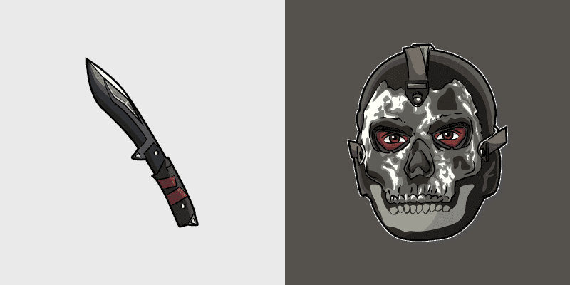 Call of Duty Mace and Knife