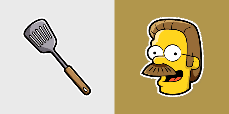 Custom Cursor Pack - The Simpsons Ned Flanders