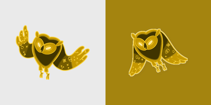 Cosmic Owl Cursor Pack