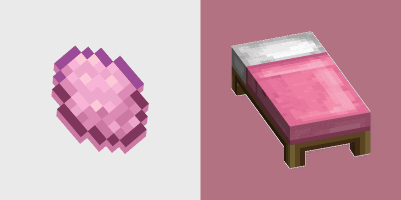 Pink Bed