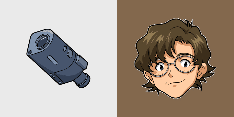 Cute Cursor Evangelion Kensuke Aida