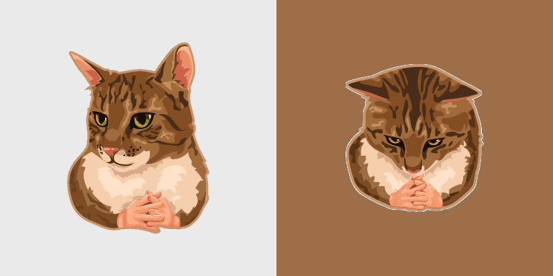 Cute Cursor Pack with Handy Cat